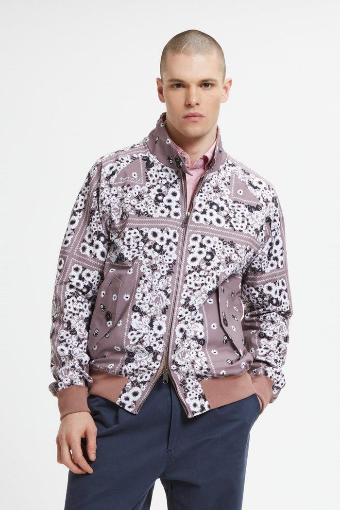 Baracuta G9 Bandana X NÒMARYTHM TEXTILE Powder Pink