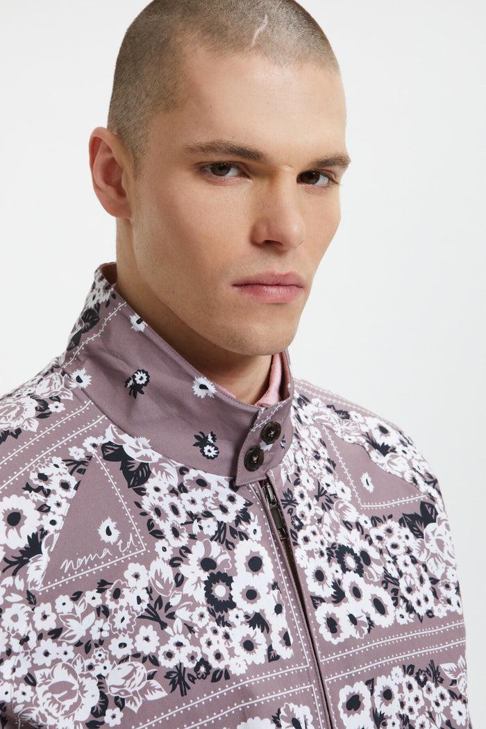 Baracuta G9 Bandana X NÒMARYTHM TEXTILE Powder Pink