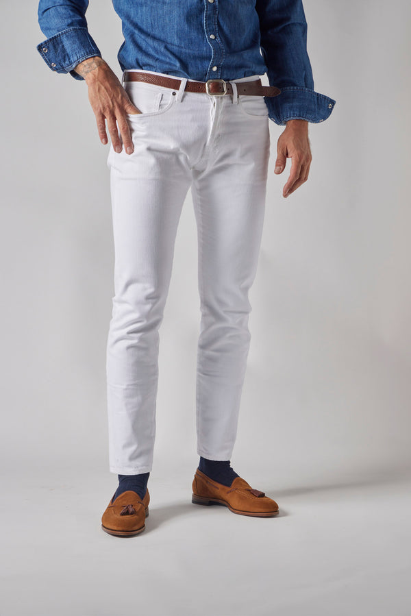 Barbanera Bandito White Selvedge Jeans