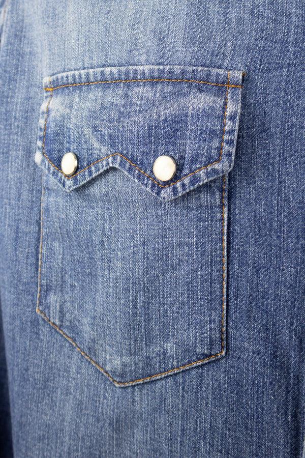 Barbanera Carlito Cloud Blue Denim Shirt