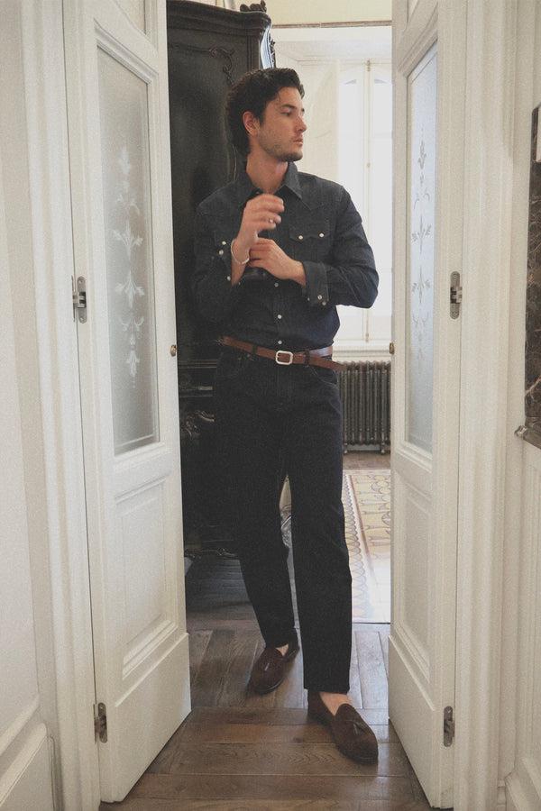 Barbanera Carlito Raw Denim Shirt