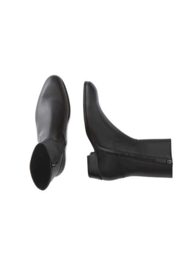 Barbanera Cash Black Calf Leather Boots