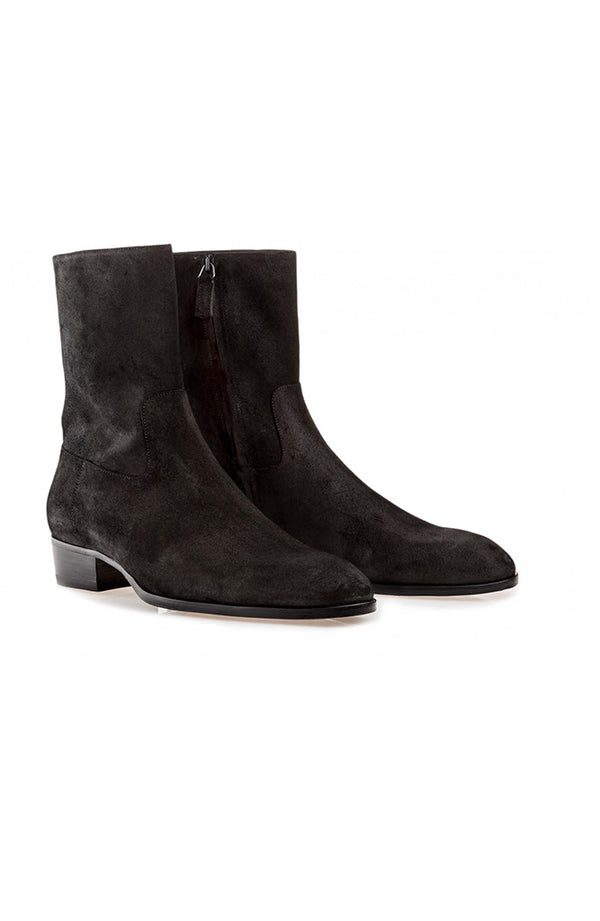barbanera Cash Black Suede Boots