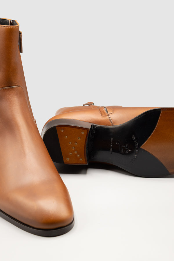 barbanera Cash Brown Calf Leather Boots