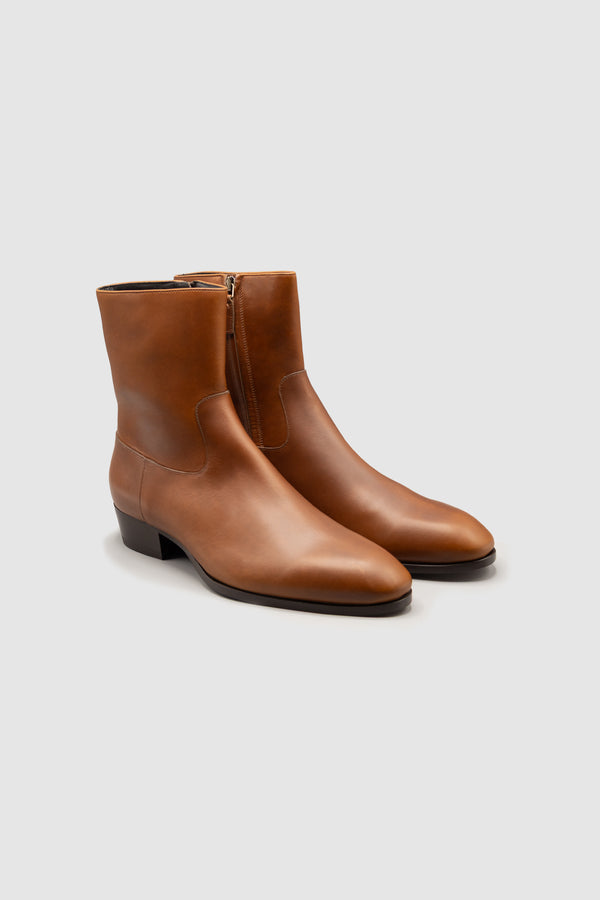 barbanera Cash Brown Calf Leather Boots