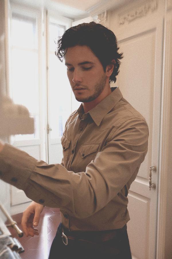 Barbanera Clint Western Sand Shirt