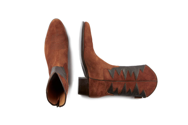 Barbanera Cormac Brown Suede Boots