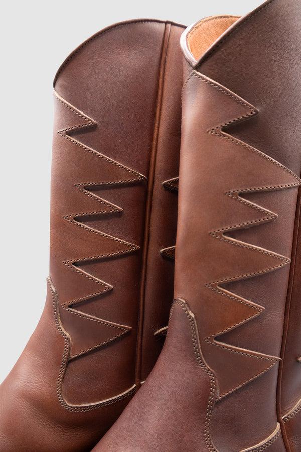 Barbanera Cormac Brown Waxy Calf Boots