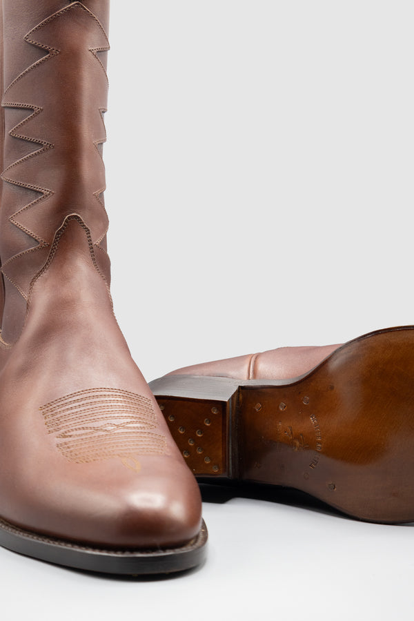 Barbanera Cormac Brown Waxy Calf Boots