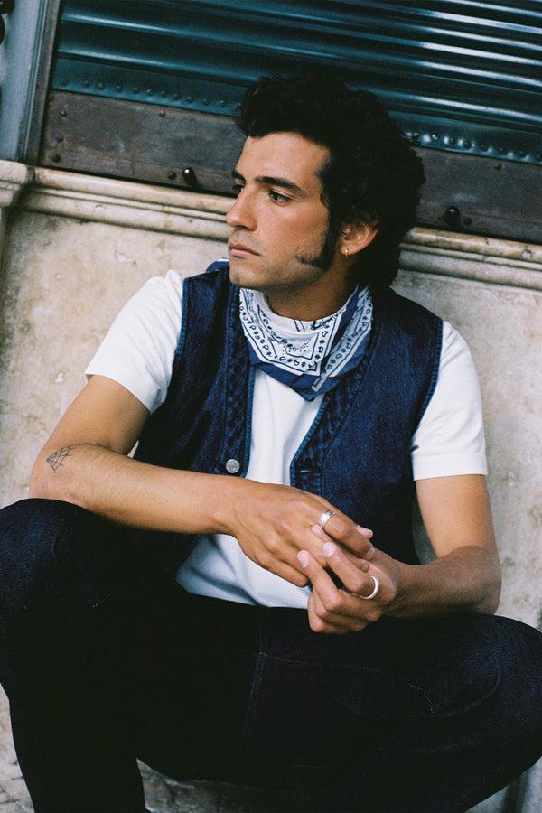 Barbanera Dane Deep Blue Denim Vest