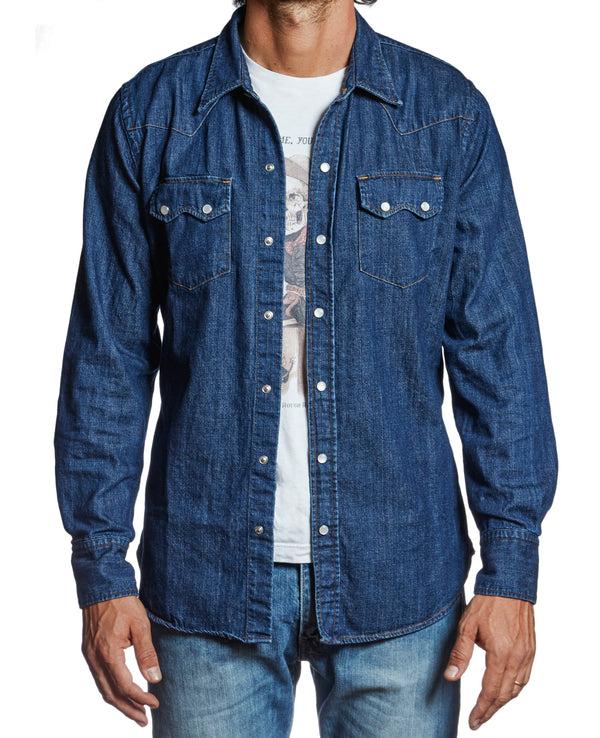 Barbanera FDP Dark Wash Denim Shirt