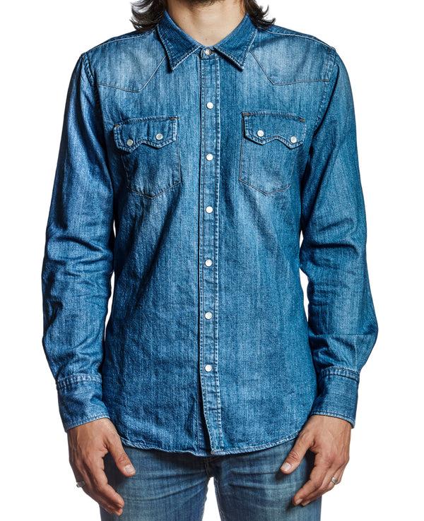 Barbanera FDP Light Wash Denim Shirt