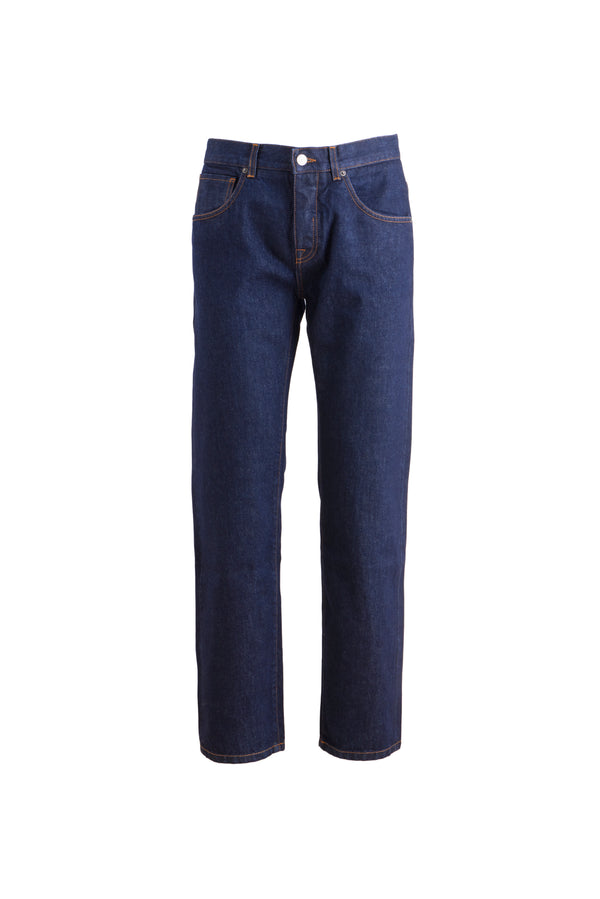 barbanera Gaucho Blue Dark Rinsed Wash Jeans