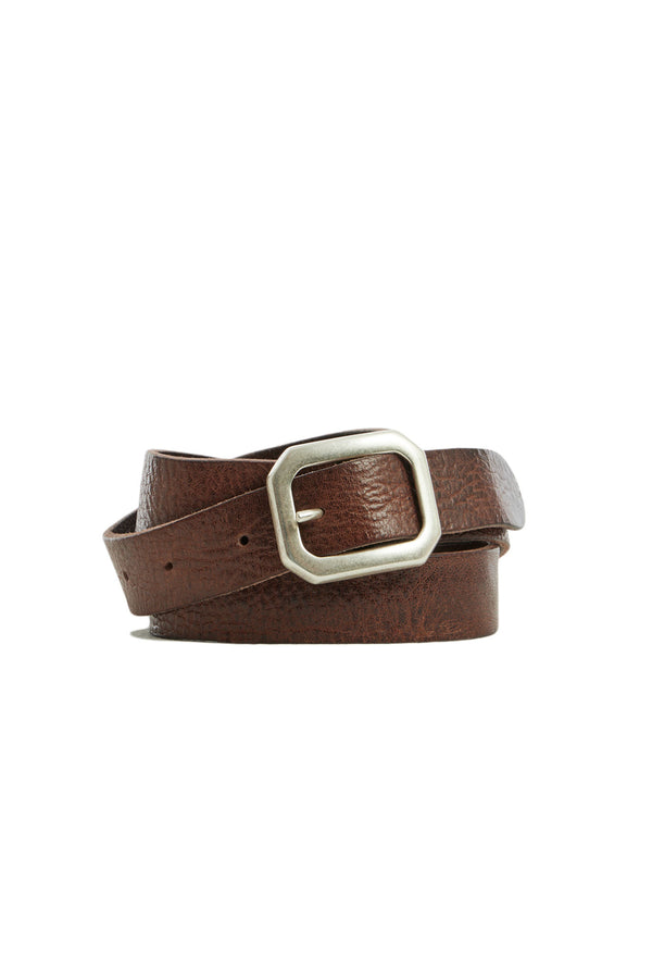 barbanera Hardin 25mm Brown Leather Belt