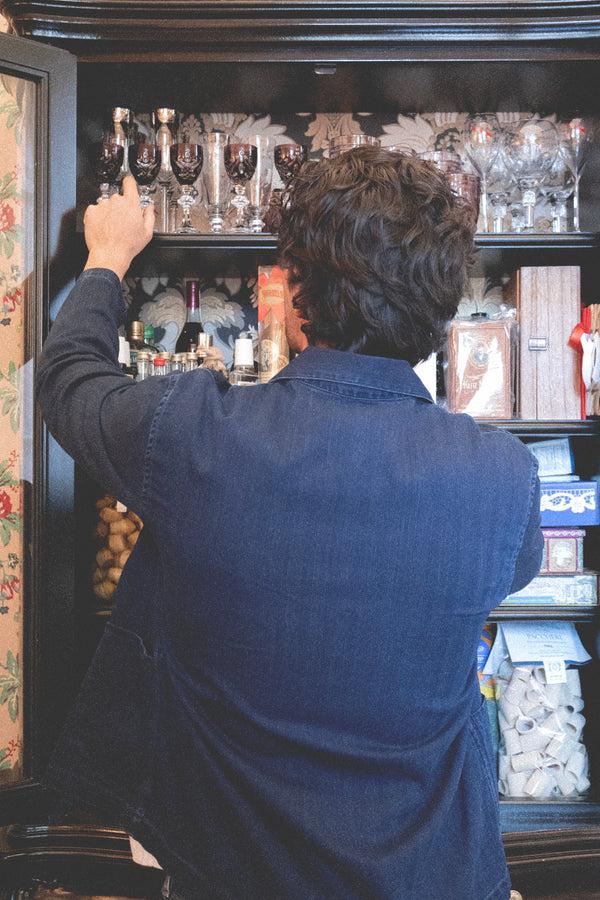 Barbanera Jericho Rinsed Blue Overshirt