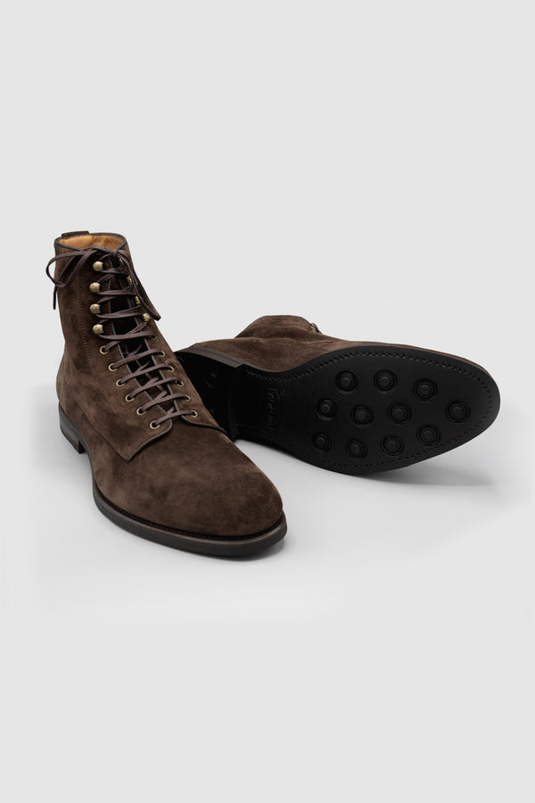 Barbanera Kerouac Brown Suede Boots