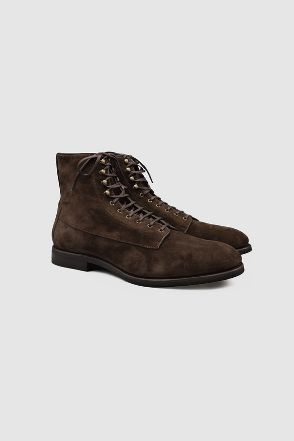 barbanera Kerouac Brown Suede Boots
