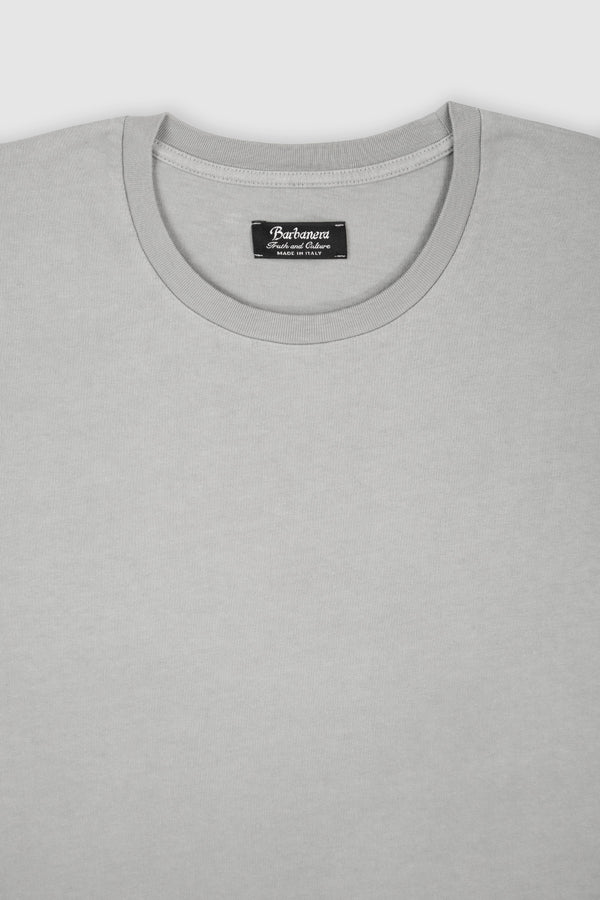 Barbanera Lewis Ash Raw Cotton T-Shirt