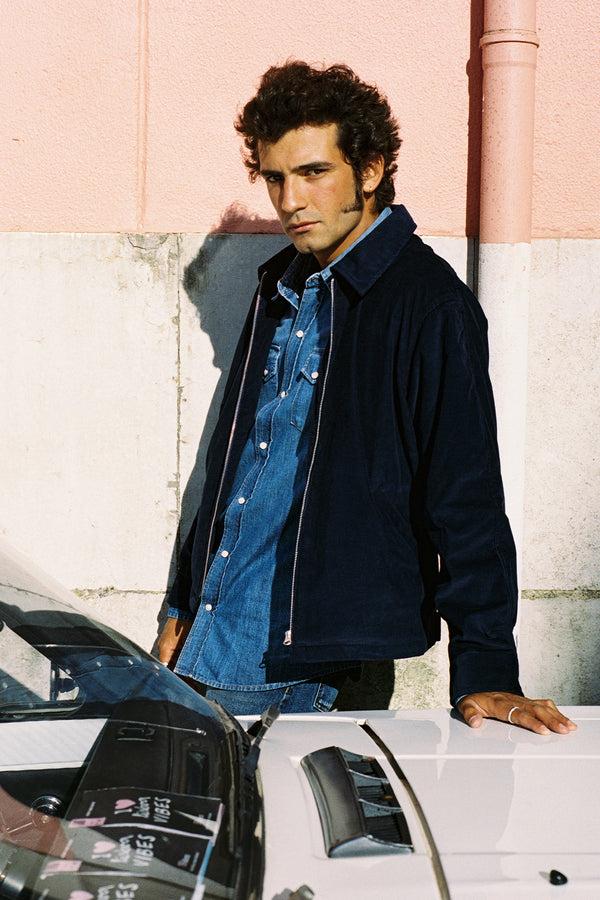 Barbanera Linus Heritage Blue Corduroy Jacket