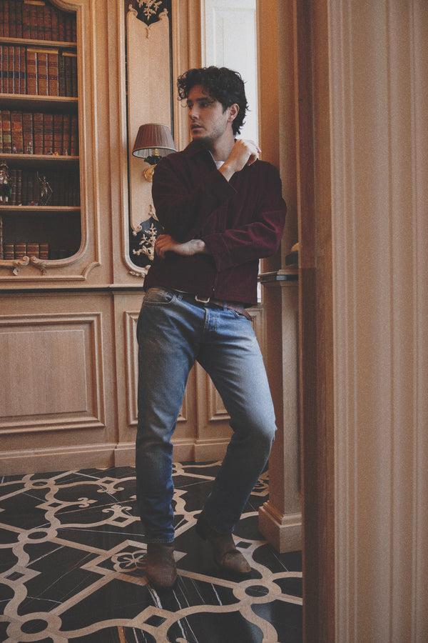 Barbanera Linus Heritage Burgundy Corduroy Jacket