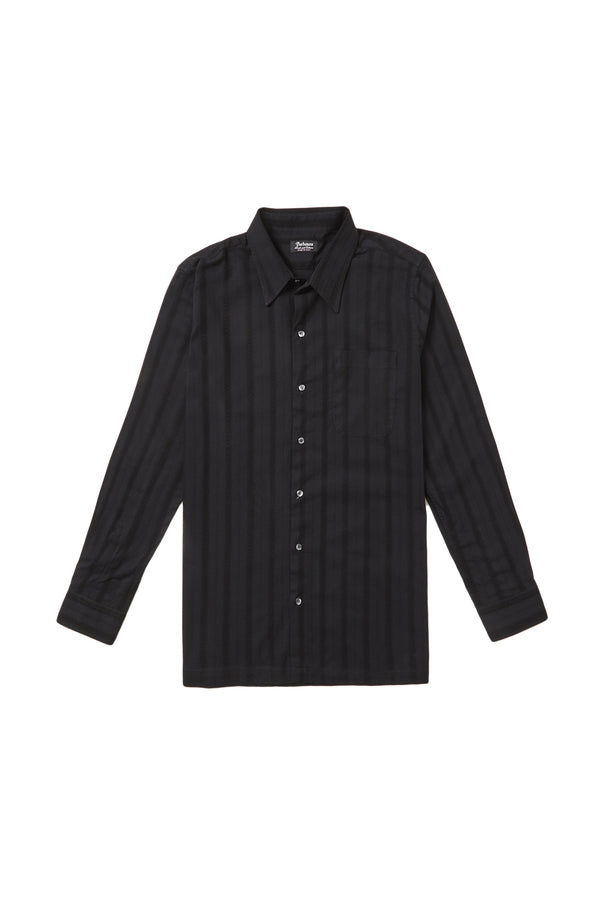 Barbanera Ramon Black Japanese Cotton Shirt