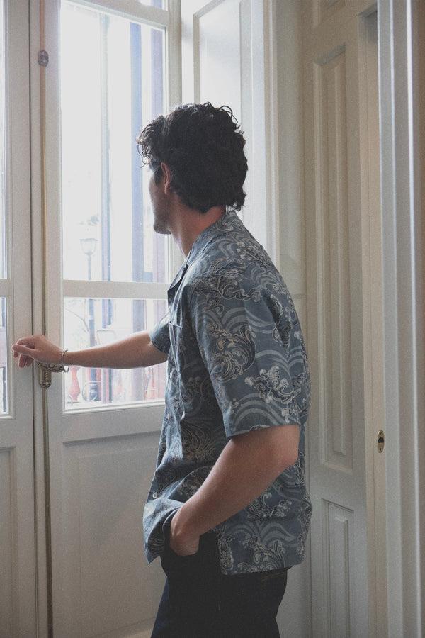 Barbanera Santos Light Blue Japanese Cotton Shirt