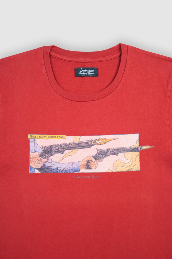 Barbanera Shoot Fast Western Cotton Tee