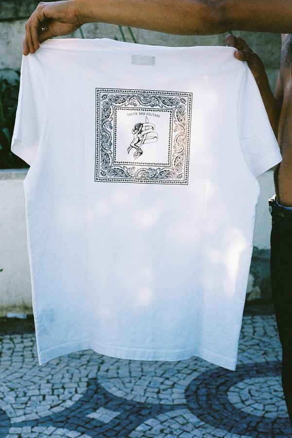 Barbanera Vince Blue Bandana Cotton Tee
