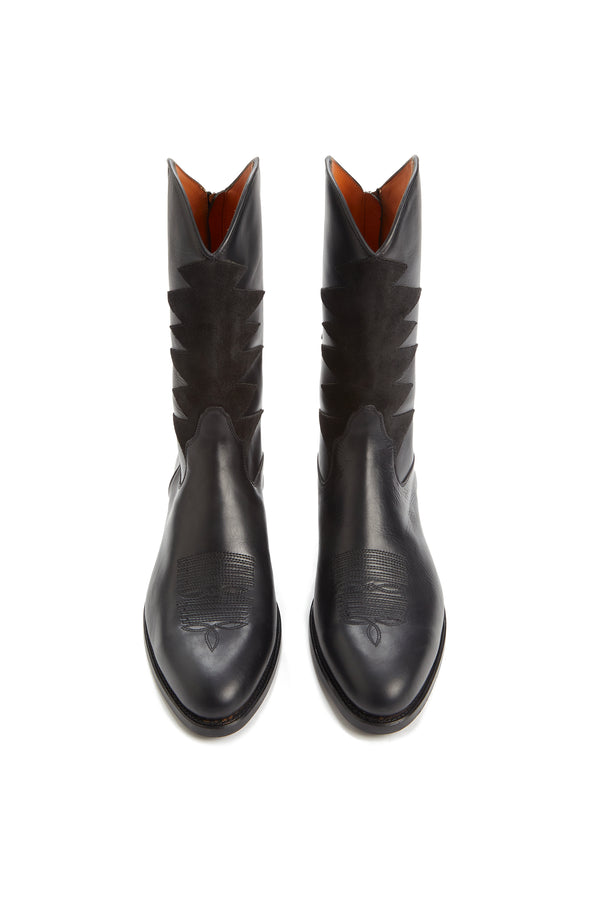 Barbanera Cormac Black Calf Boots - "Black Wolf" Special Edition