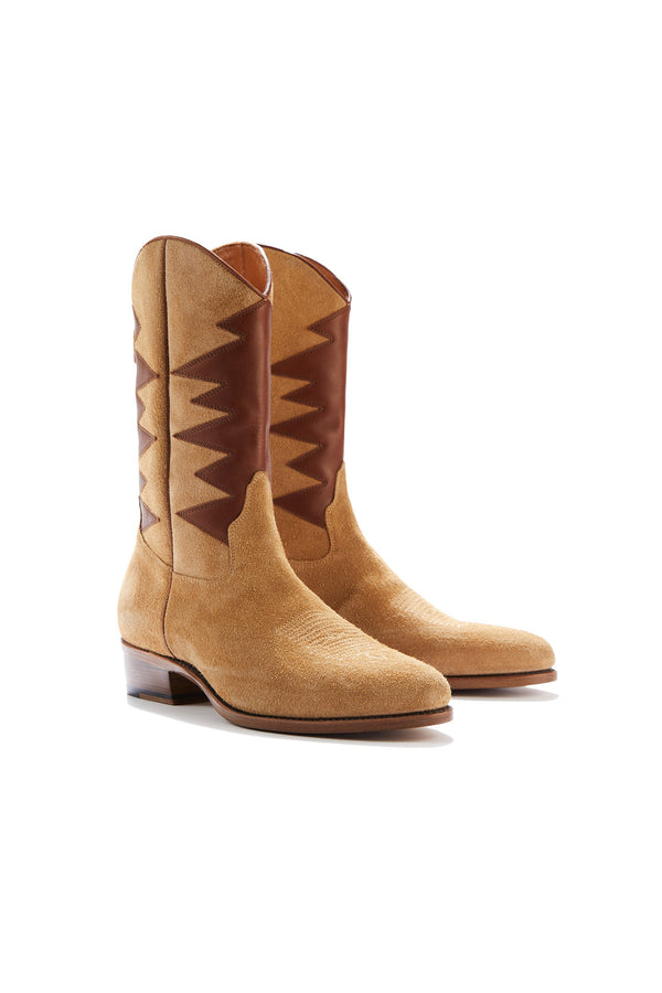 barbanera Cormac Desert Light Brown Roughout Suede Boots
