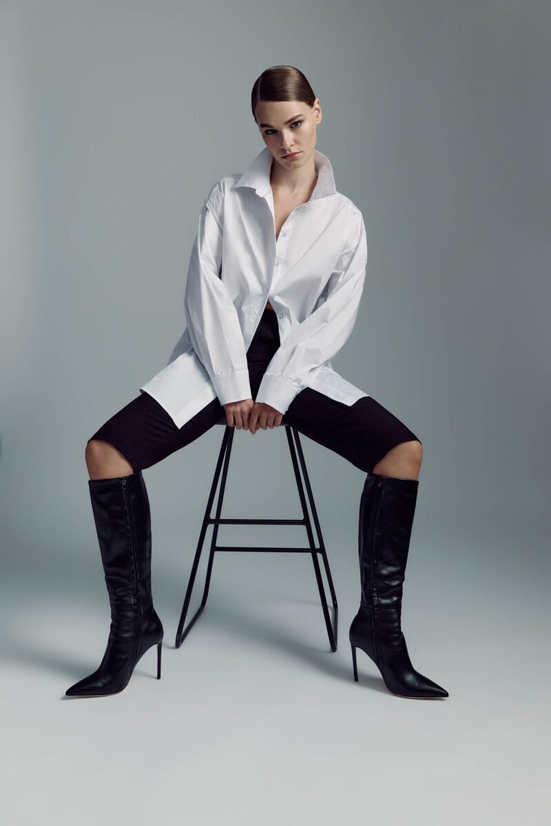 bardot ellera capri short in black