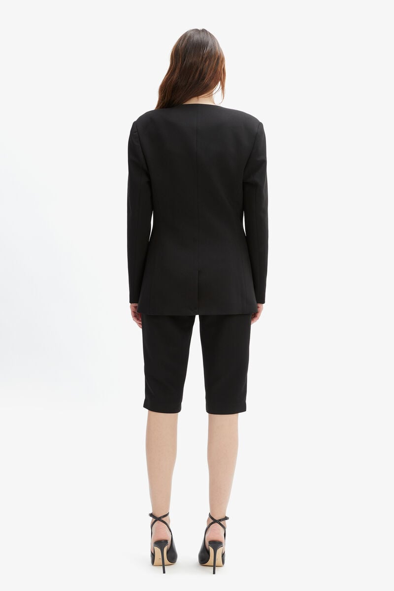 Bardot Ellera Fitted Blazer In Black