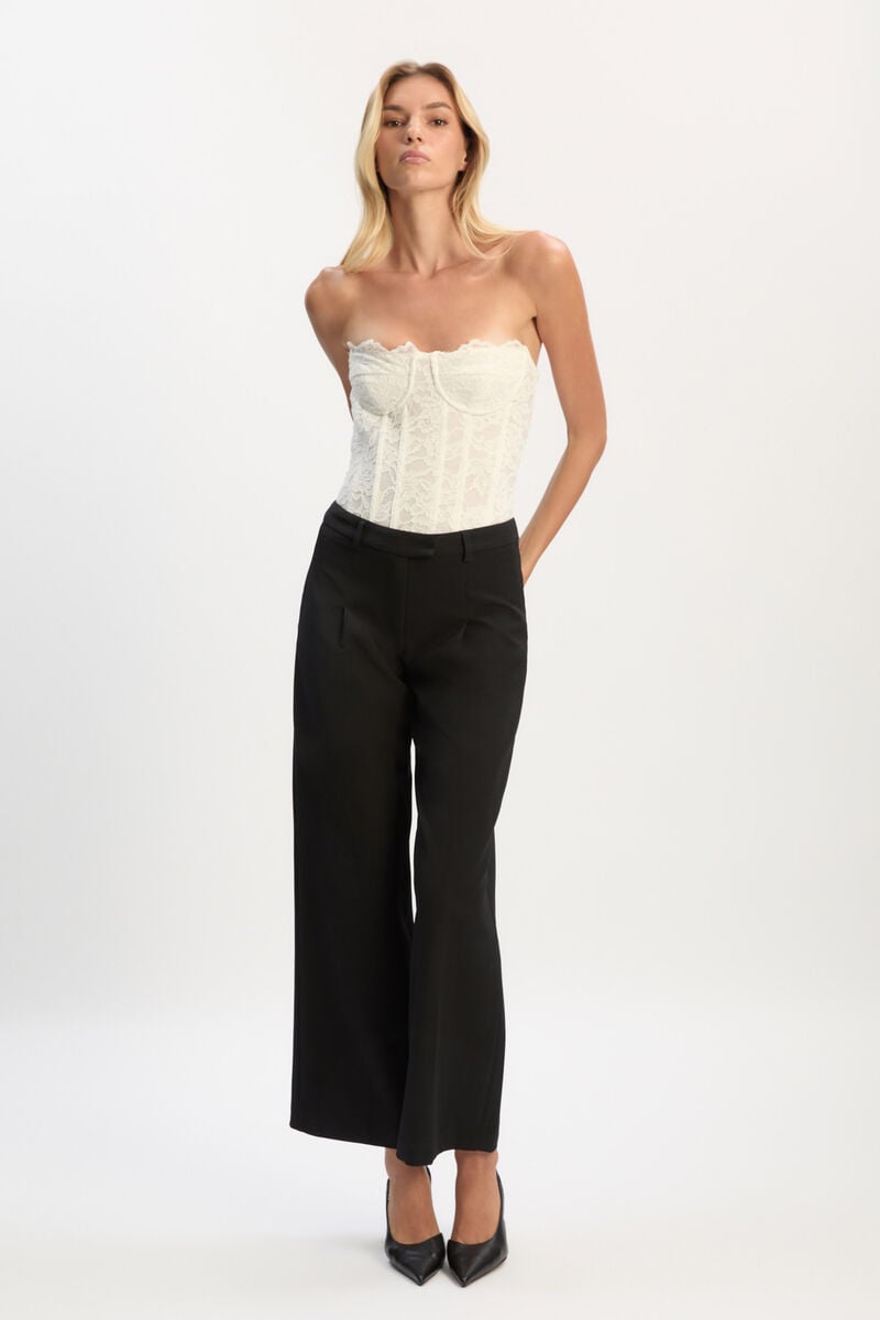 Bardot Oskar Bodysuit In Orchidwht