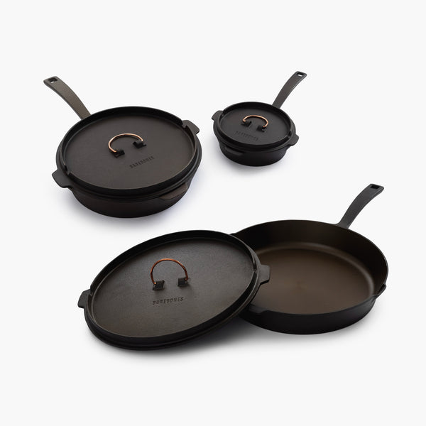 barebones All-In-One Cast Iron Skillet