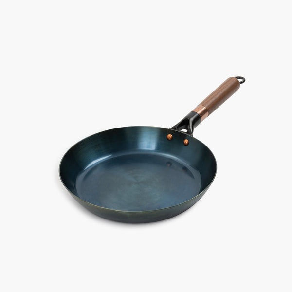 Barebones Blue Carbon Steel Skillet