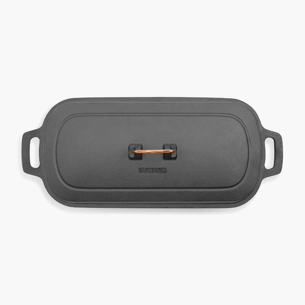 Barebones Enamel Lined Cast Iron Baking Pan