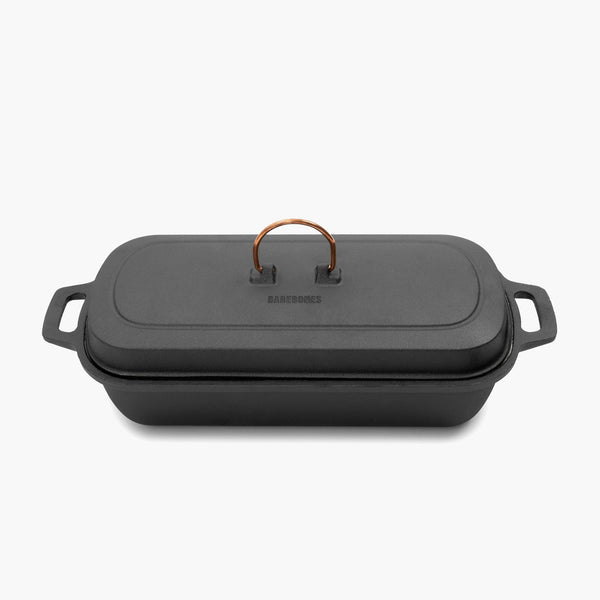 barebones Enamel Lined Cast Iron Baking Pan