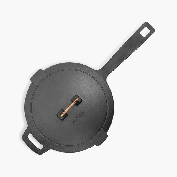 Barebones Enamel Lined Cast Iron Saucepan
