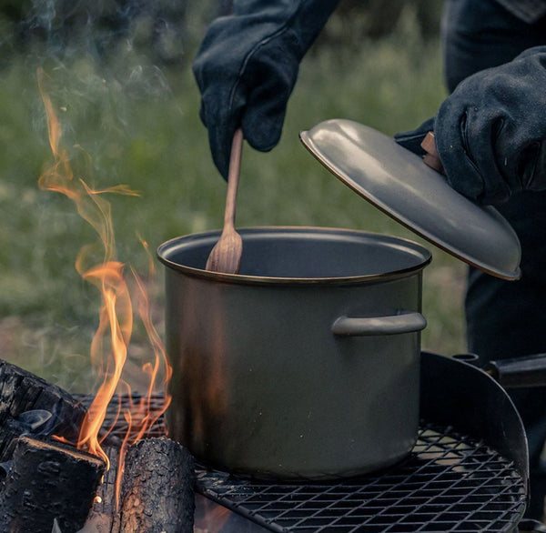 Barebones Enamel Stock Pot