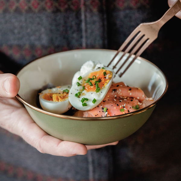 Barebones Enamelware 2-Tone Camp Basics Bundle