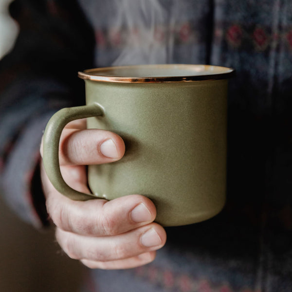 Barebones Enamelware 2-Tone Camp Basics Bundle