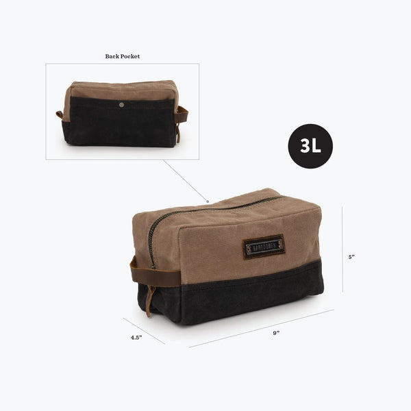 Barebones Neelum 3L Dopp Kit - Khaki