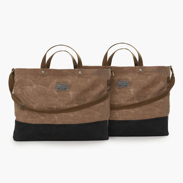 barebones Neelum 40L Giant Tote 2-Pack - Khaki