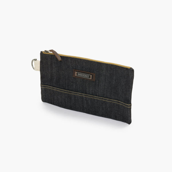 Barebones Neelum Zipper Pouch - Denim