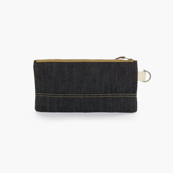 Barebones Neelum Zipper Pouch - Denim