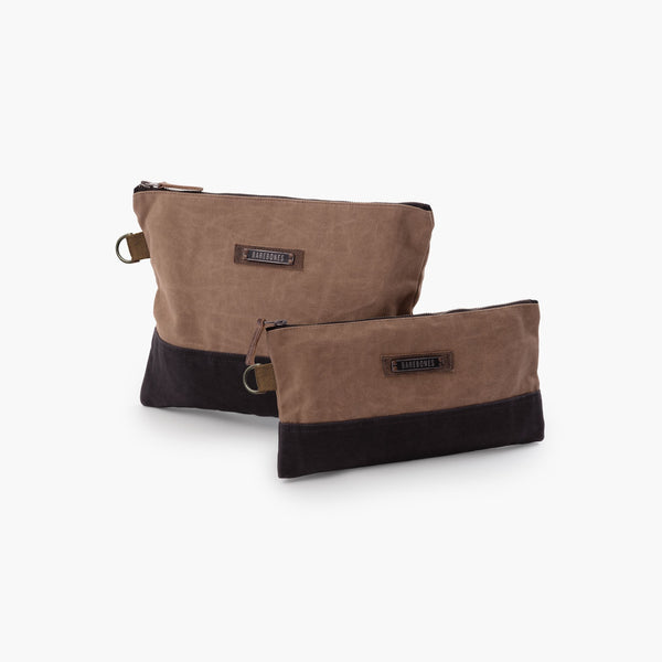 barebones Neelum Zipper Pouch - Khaki