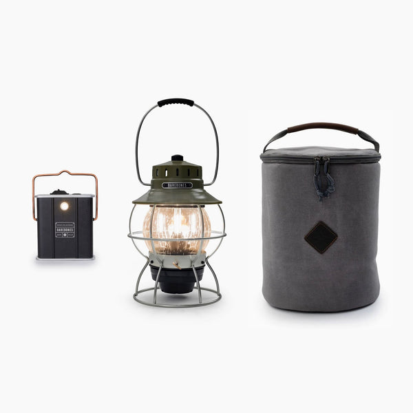 Barebones Olive Drab Railroad Lantern Collection