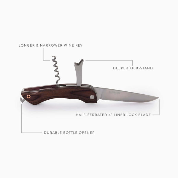 Barebones Provisions Corkscrew Knife