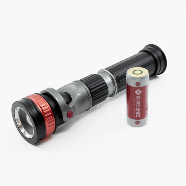 Barebones Replacement Li-ion Battery 26650