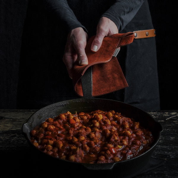Barebones Suede Leather Hot Pad